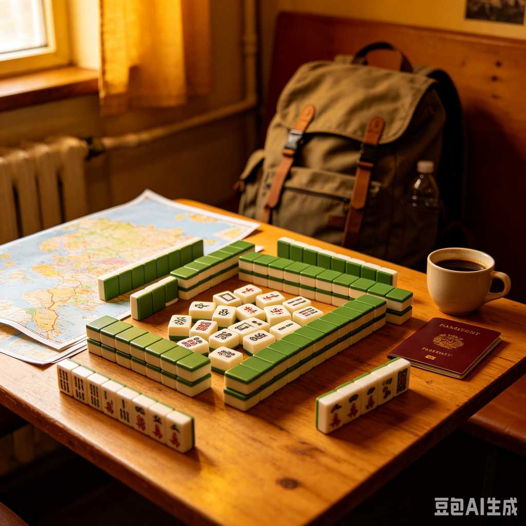 high end travel mahjong set