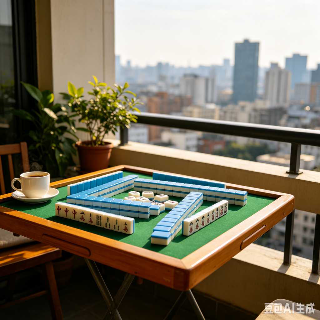 premium compact mahjong set