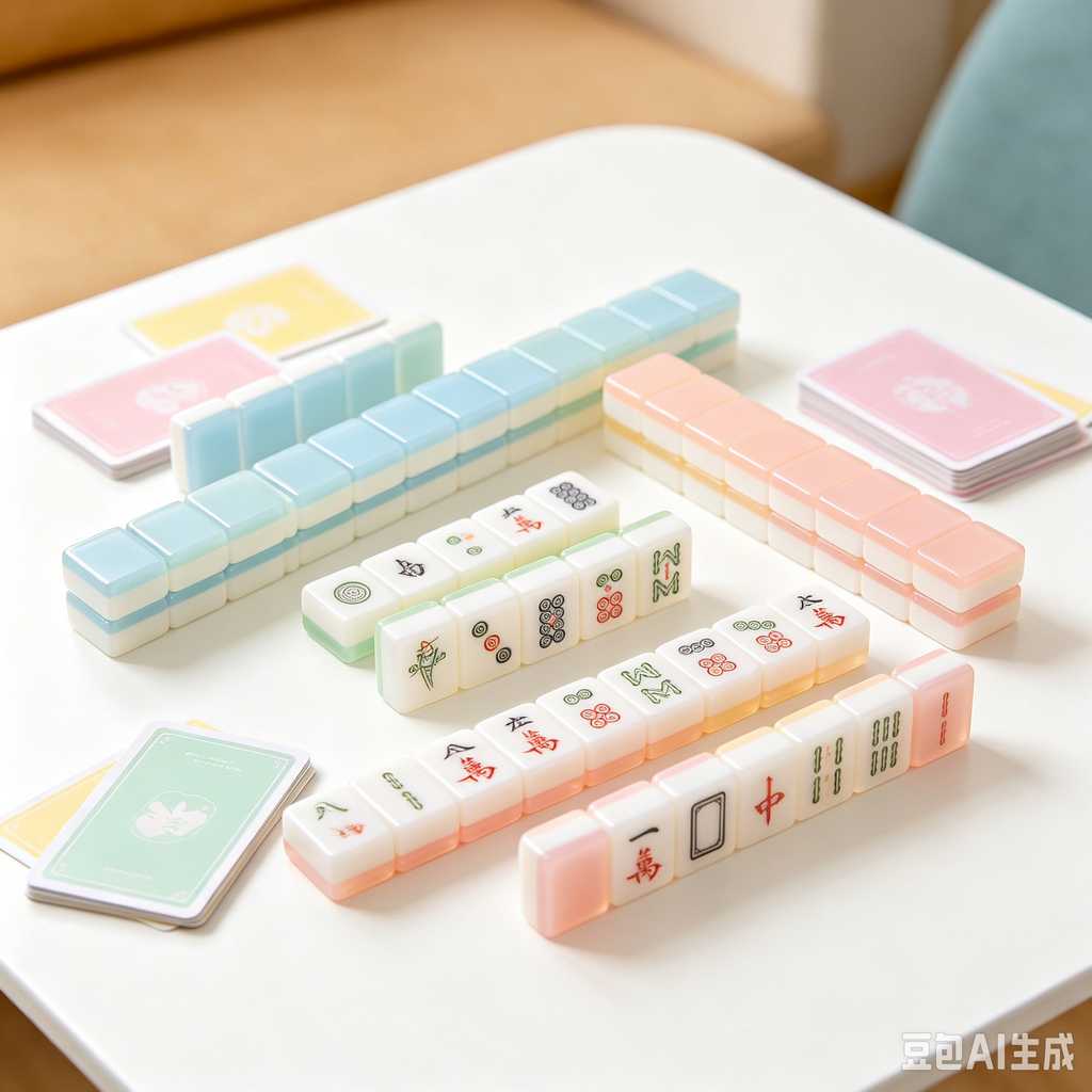 clear printing mahjong characters