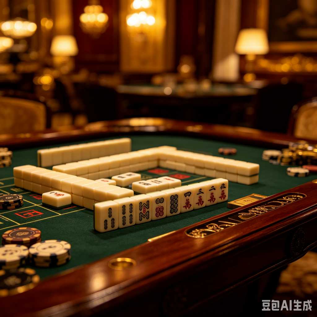 art carving mahjong set