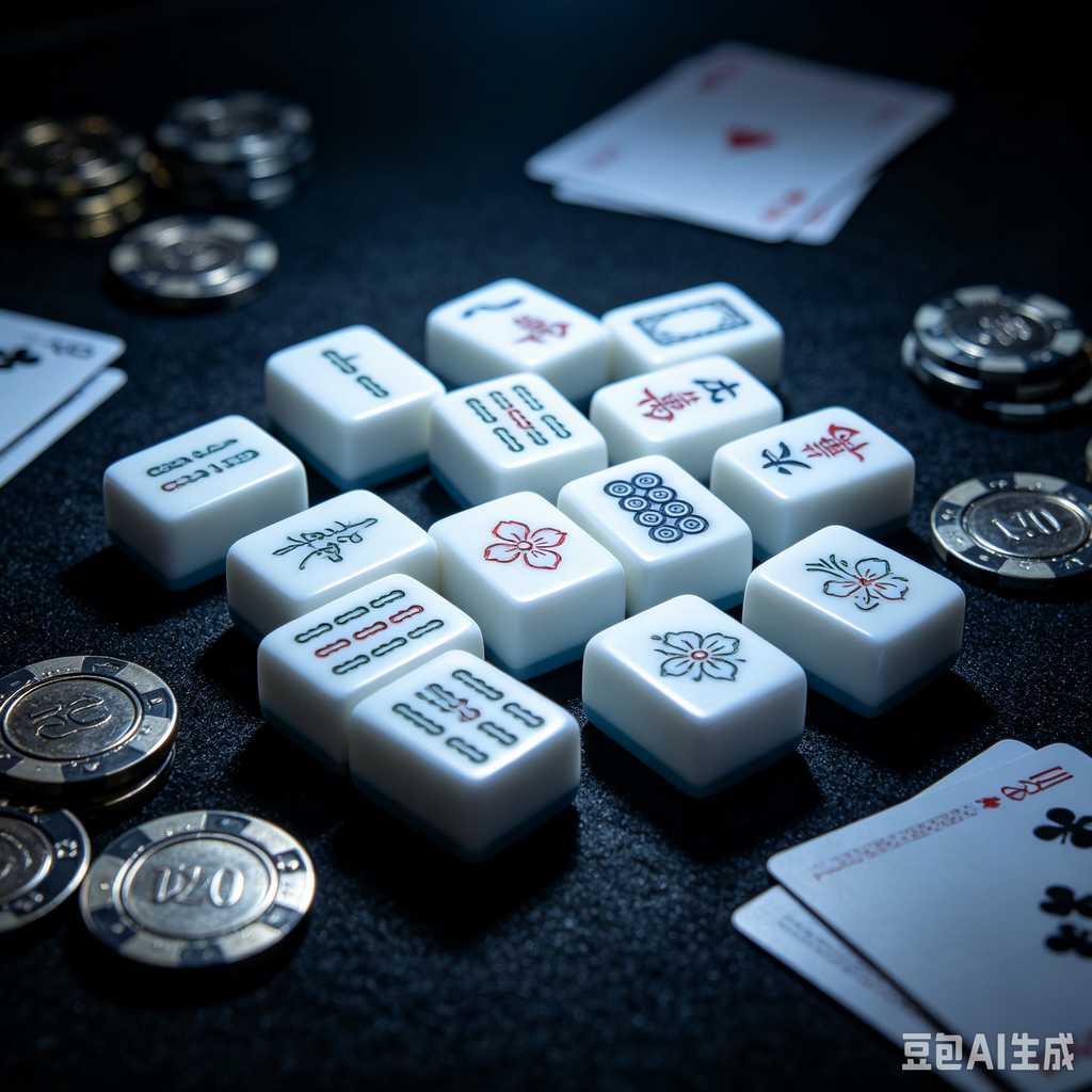 large print mahjong set
