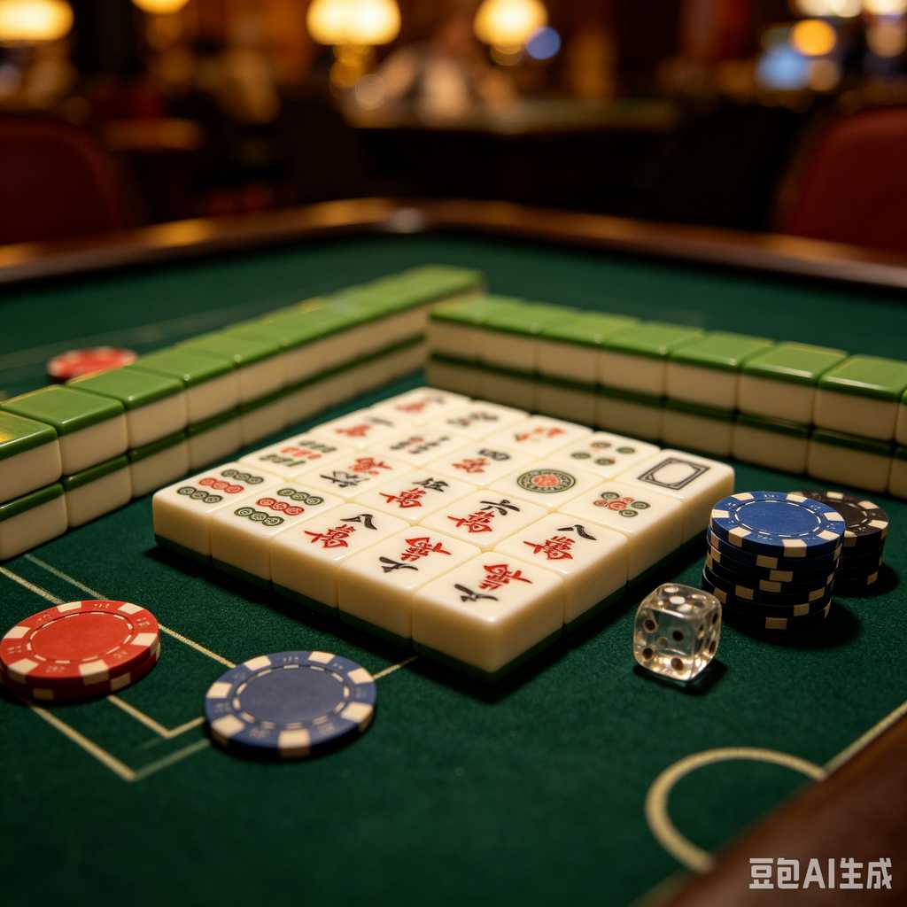 camping leisure mahjong set